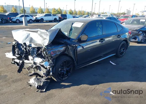 2024 Honda Civic Sport из США, поврежденный, VIN 2HGFE2F54RH592717